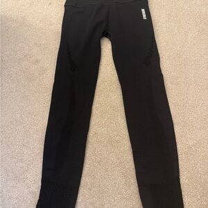 Gymshark Jet Black Performance Leggings